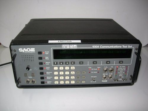Sage Instruments 930A Communications Test Set