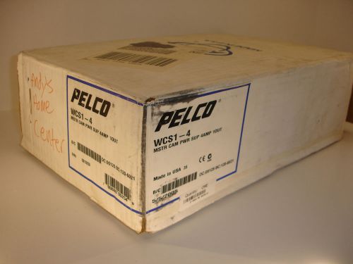 NEW Pelco WCS1-4 Environmental Power Supply 4 amp 1 out