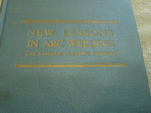New Lessons in Arc welding