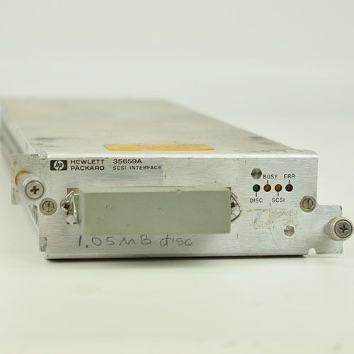 Agilent/hp 35659a scsi spectrum analyzer plug-in module, opt amv &amp; k01 for sale