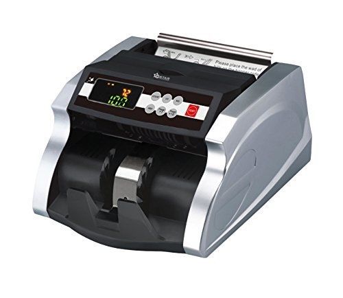 Cash Counting Machine Money Sorting Bill Bank Counter UV/MG Counterfeit Detector