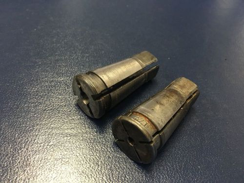 Two used  universal acura tap collets 15842 #12 and 15839 #6 for sale
