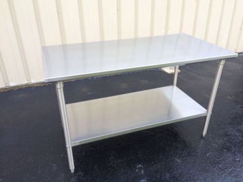 John Boos Stainless Steel Table, 60 inches long x 30 inches wide