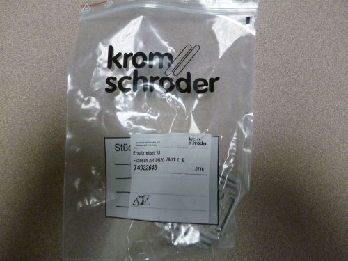 KROMSCHRODER FLANGE 3/4 &#034; NPT, 74922646