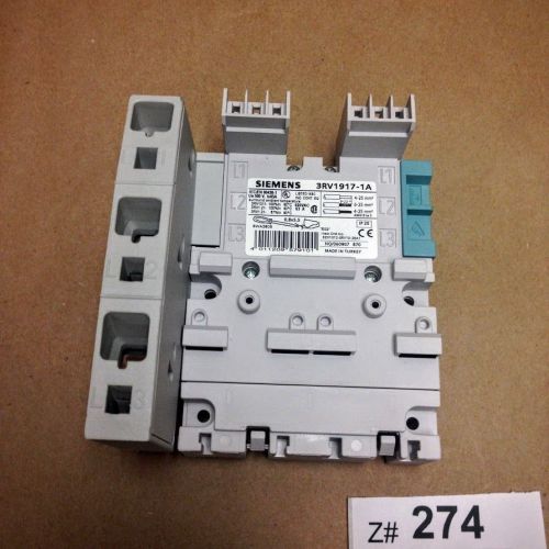 SIEMENS 3RV1917-1A MSP 3 Phase Busbar, 2 Position