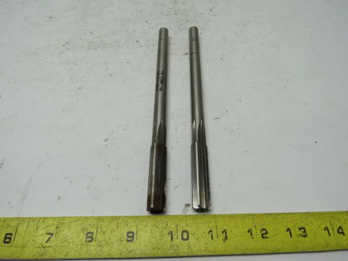 Tri-Angle 773.4980 Straight 6 Flute Chucking Reamer .4980&#034; 8&#034; OAL Lot of 2