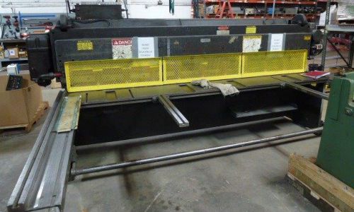 Cincinnati mechanical power squaring shear 10&#039; x 10 ga (29554) for sale