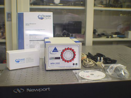 Ocean Optics Mikropack MPM-2000 Optical Multiplexer 1 x 16 VIS
