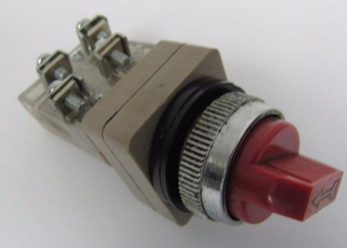 SHAN-HO RED ROTARY SELECTOR SWITCH 6A 250V