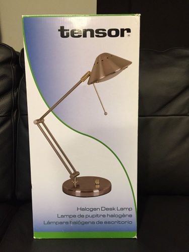 Tensor 16534-001 Halogen Desk Lamp with Full-Range Dimmer &amp; Adjustable Arm