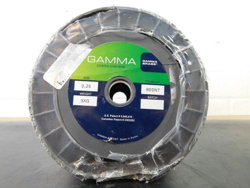Gamma Brass 0.25mm Electrical Discharge Machining Wire, 800 N/mm, 11 lbs /IJ3/