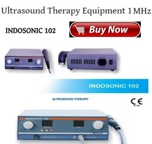 Advanced indosonic102-1mhz ultrasound therapy equipment- free express shipping for sale