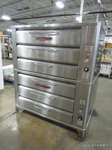 Blodgett Gas Double Deck Pizza Oven, Model 981  Year 2010