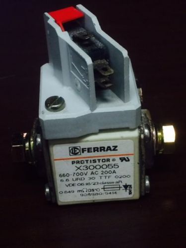Mersen FERRAZ SHAWMUT X300055 200A 660V Protistor Fuse 6.9URD30TTF0200