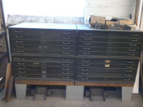 Lyon / steel equipment co. five drawer metal cabinet unit !  shipping discounts for sale