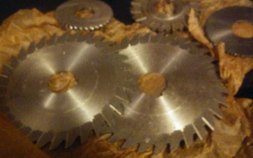 Metal slitting saw blades