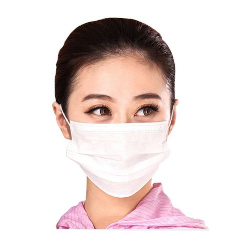 3 Layer Non-woven Fabric Disposable Surgical Dust Filter Ear Loop Mouth Cover...