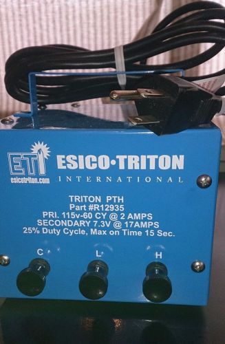 Esico Triton resistance power supply