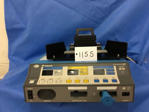 ValleyLab Force Fx Electrosurgical Generator with Foot Control and Adapter