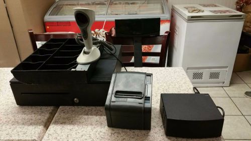verifone ruby sapphire printers scanner cash drawer