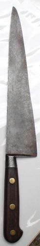 Early K Sabatier Acierfondu Garanti 14 inch Chiefs Knife,Excellent Cond,GLORIOUS