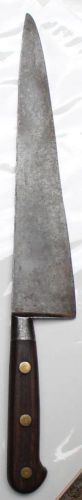 Early K Sabatier Acierfondu Garanti 14 inch Chiefs Knife,Excellent Cond,GLORIOUS