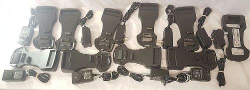 Lot of 10 Equinox D4210 DOCK STATION + AC Power Supply Adapter Used