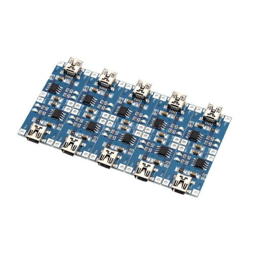 10pcs 5v mini usb 1a lithium battery charging board linear charger module f4b7 for sale