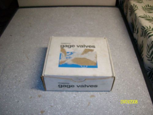 Penberthy gage glass valves for sale