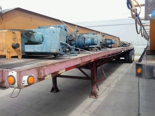Demag Bridge Cranes (3 complete units) Two-10 ton &amp; One-3 Ton w/remotes