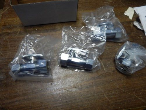 United  1/2&#034; x5/8&#034; compression  1/4 turn valve lot of 4 pcs for sale