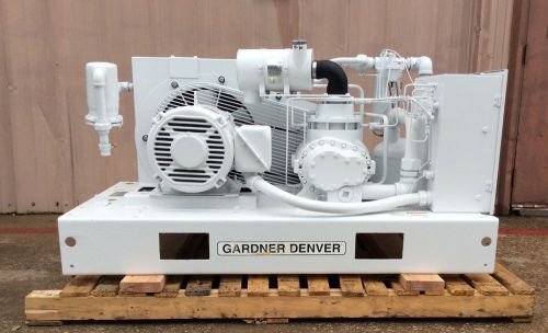25hp gardner denver screw air compressor, #1014 for sale