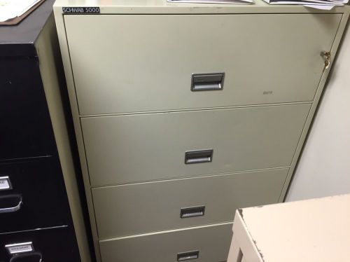 Schwab 5000 Series fireproof file cabinet