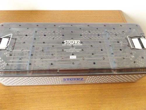 Karl storz endoskope  adult  bronchoscopy instrument tray for sale