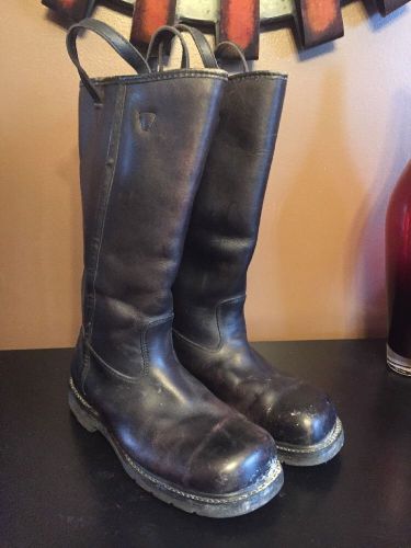 Firefighter Turnout Boots All Leather Size 8 EEE Like Warrington Pro 2007