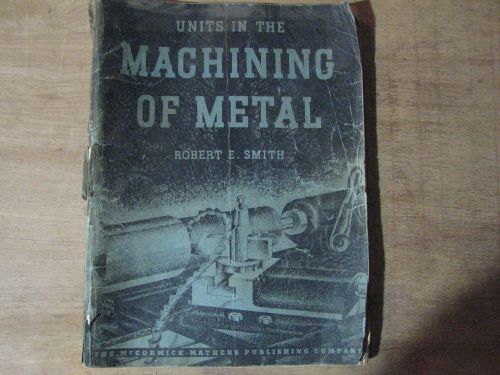 Machining of Metal Book-Vintge