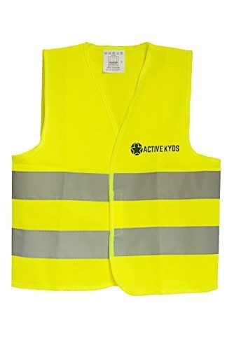 Active kyds medium high visibility kids safety vest for construction costume, for sale