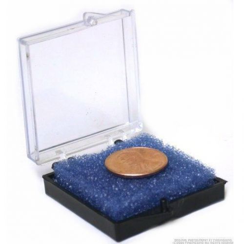 Plastic Clear lid Container W/ Foam Jewelry Coins Beads Gems Display Case