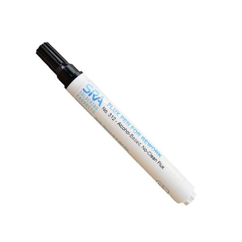Sra #312 soldering flux pen low-solids no-clean 10ml - refillable for sale