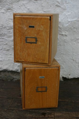 Microscope slide storage cabinet, 500 unit, vintage eberbach for sale