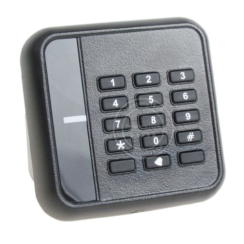 Weatherproof Keypad with ID/EM Proximity Card Reader RFID 125KHz WG26 Bell Key