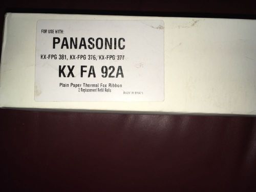 Kx-fa92 Compatible Ribbon Toner For Panasonic Fax machines