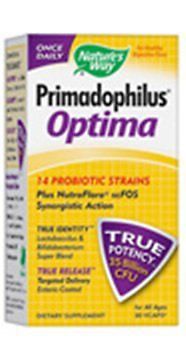 Natures Way Primadophilus Optima Vegetable Capsule - 30 per pack -- 3 packs per