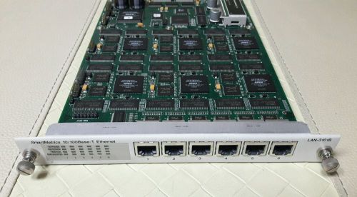 Spirent SmartBits LAN-3101B (6 port, 10/100Base-TX) Tested, Working, F/W2.8