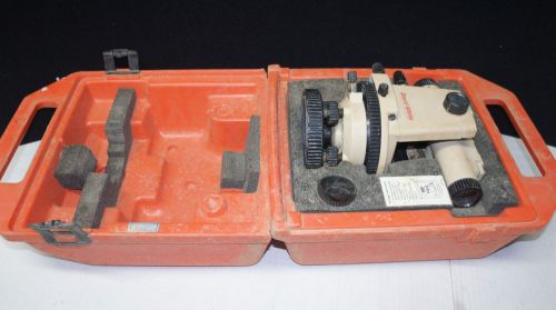 David White  LT8-300P Universal Optical Level Surveyor&#039;s Transit