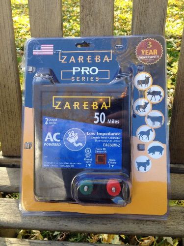 Zareba Pro Series 50 Mile AC Low Impedance Electric Fence Charger EAC50M-Z Farm