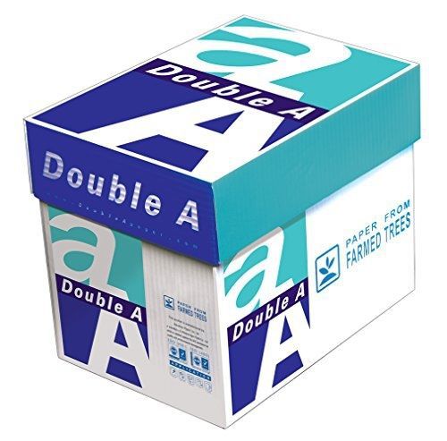 Double A 22 lb. Premium Paper, Letter Size, 5 Reams, 2500 Total Sheets  (AA 22#