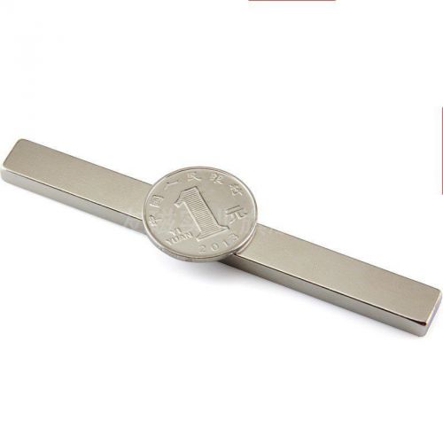 1/2Pcs Strong Block Rare Earth Neodymium Magnets N35 100X10X5mm Powerful Magnet