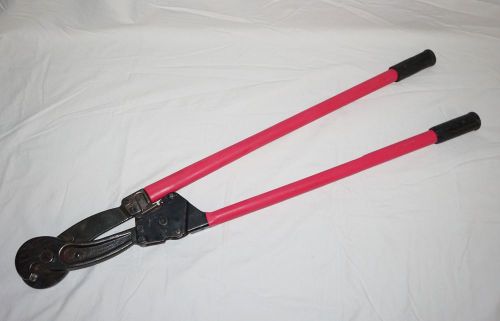 Hk porter 8690tn 36&#034; chain rachet wire rope cutter 3/4&#034; diameter 19mm for sale