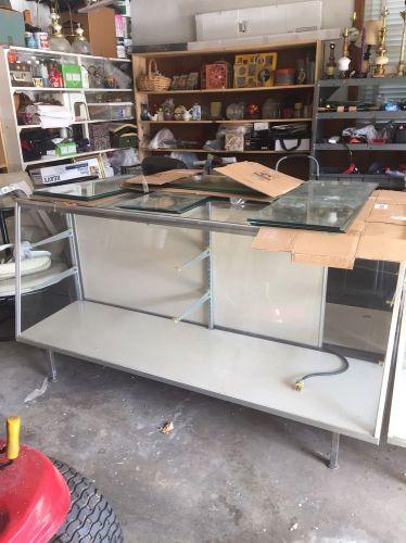 Lighted Glass Display Cases